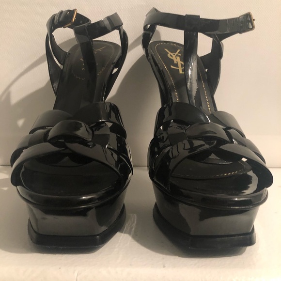 ***SOLD*** YSL Tribute Platform Sandals - Picture 5 of 8